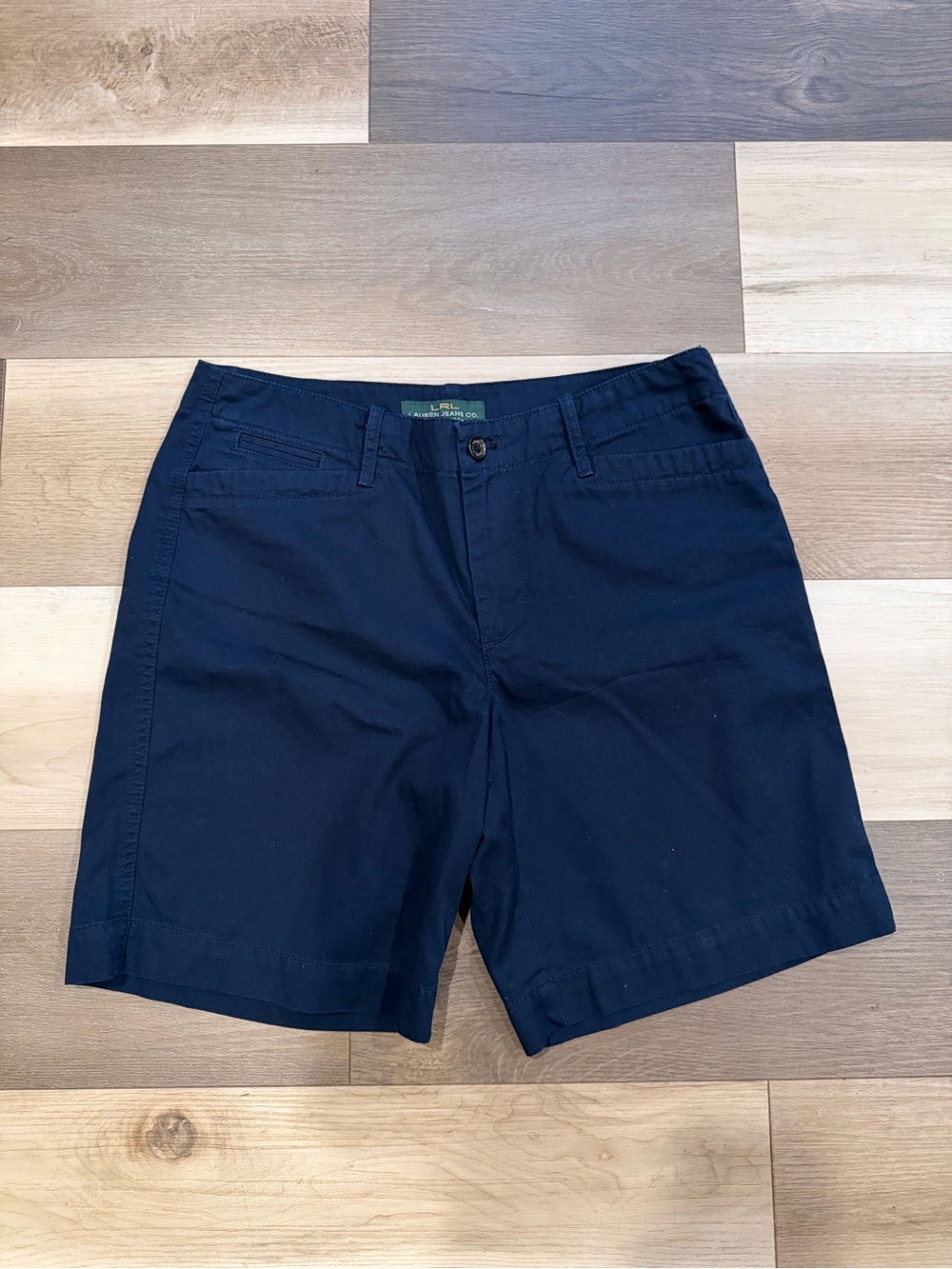 Ralph Lauren Navy High-Waist Women’s Shorts